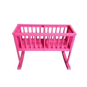 Barbie Skipper Nursery Double Crib Bed Doll For Twins Baby Pink Babysitter 2023